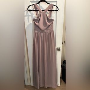 Lulus Taupe Maxi Dress